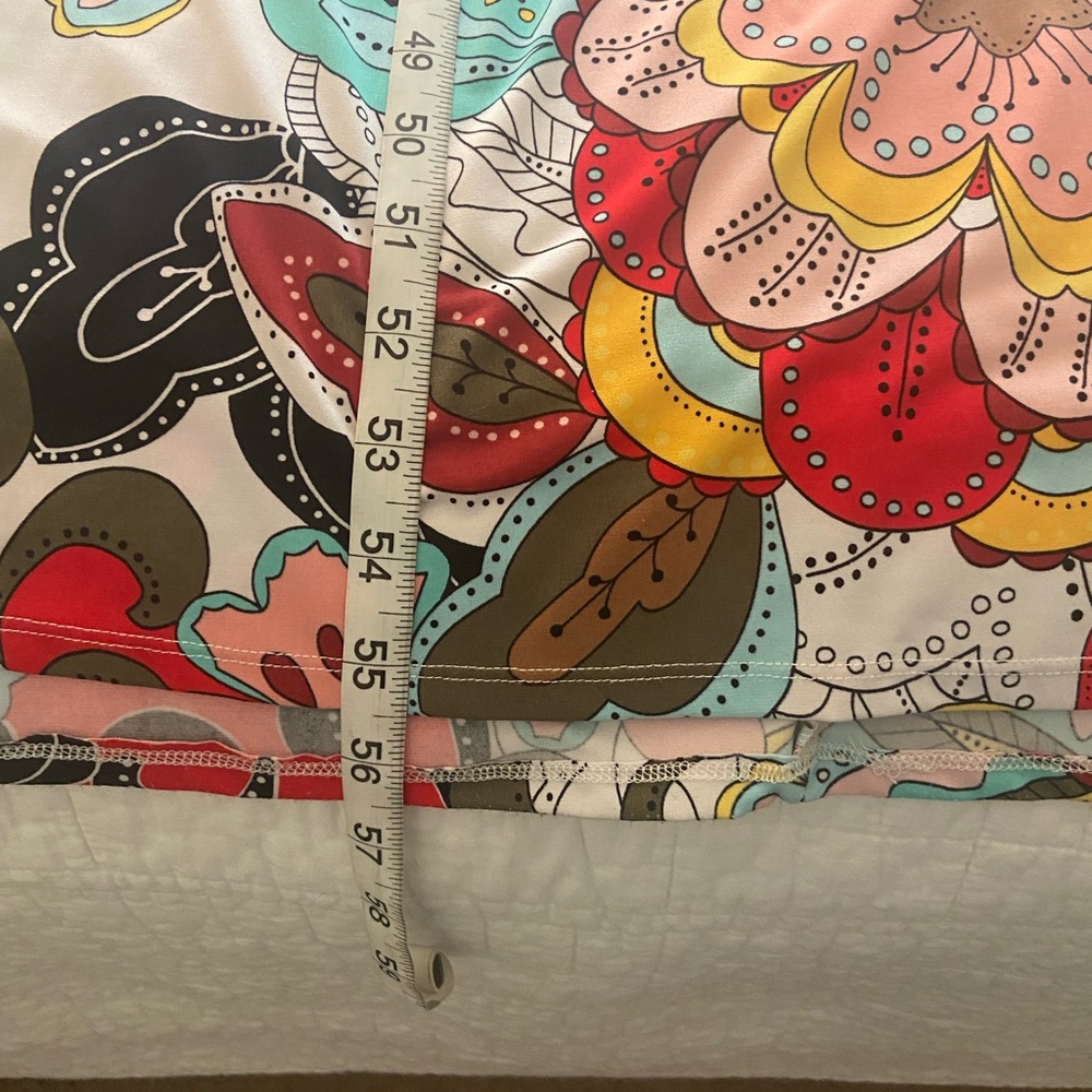 New York & Company Floral Faux Wrap Maxi Dress - Picture 6 of 6